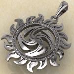 Вайга в солнце серебро