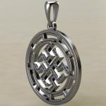 Зайчик в протуберанцах серебро