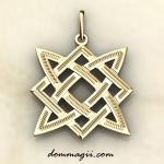 Звезда руси из золота малая