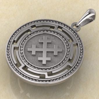 Символ Богини Мары из серебра