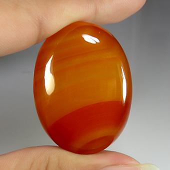 Агат кабошон