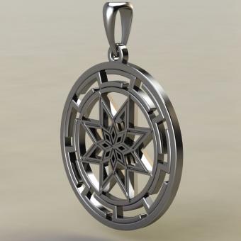 Алатырь щит в протуберанце