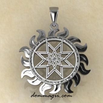 Оберег Алатырь Щит