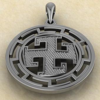 Богодар в протуберанце из серебра