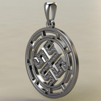 Боговник в протуберанце из серебра