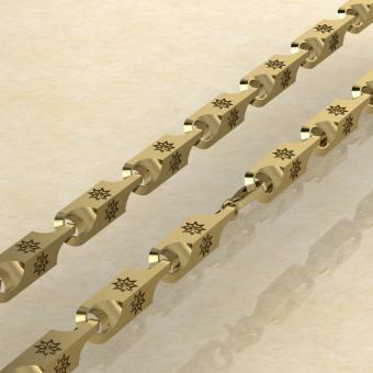 Цепь Алатырь из золота