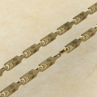 Цепь с Макошью золото