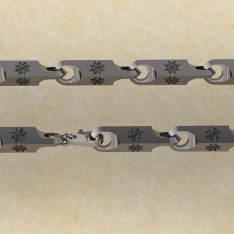 Цепь Свадебник из серебра