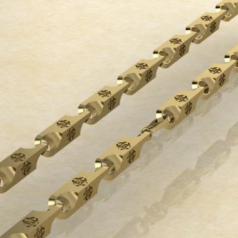 Славянская Цепь Свадебник из золота