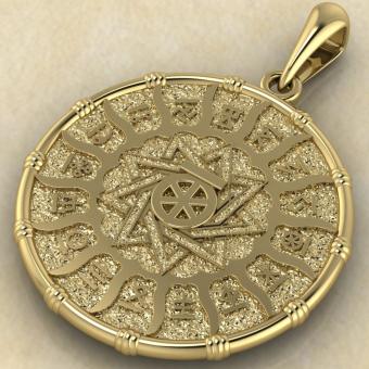 Чертог Финиста с соколом из золота