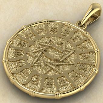 Чертог Лебедя с лебедем из золота