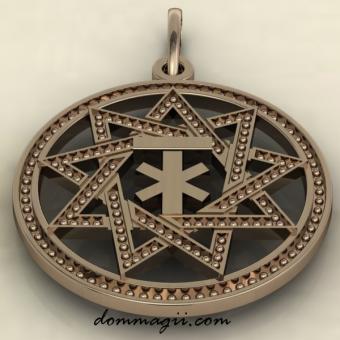 Чертог Лося оберег золото