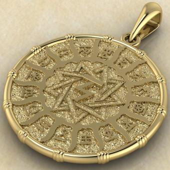 Чертог Орла с орлом из золота