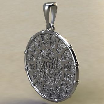 чертог Ворона с вороном миз серебра