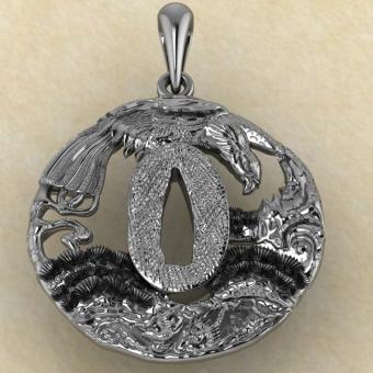 Подвеска Цуба с Орлом