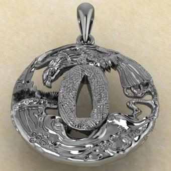 Амулет Цуба с Орлом