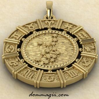 Зодиакальная подвеска Дева