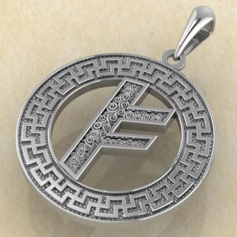 Руна «ФЕХУ» в солярном обережном круге