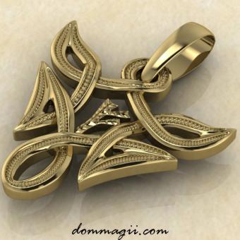 Феху в вязи золото