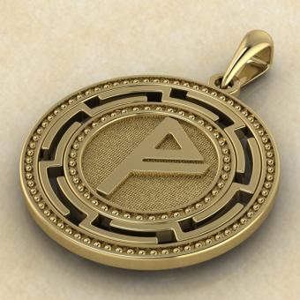 подвеска став Ферамоны золото