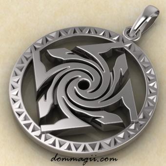 Гаруда из серебра