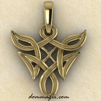 Гебо в бесконечной вязи золото