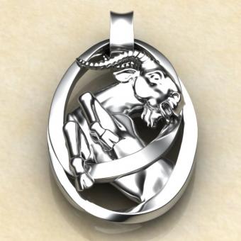 Подвеска китайского гороскопа Коза, овца