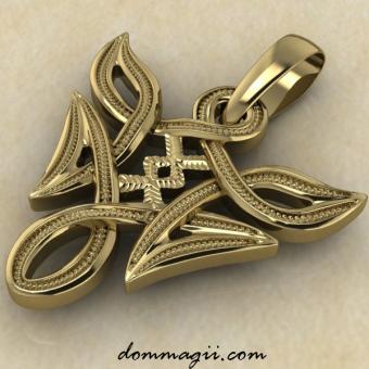 Ингуз в вязи золото