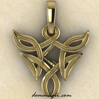 Кано в бесконечной вязи золото