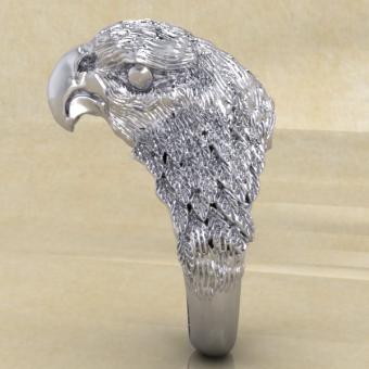 Славянское кольцо с соколом