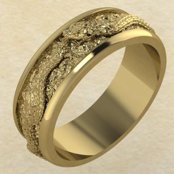 Купить кольцо «Уроборос» из золота