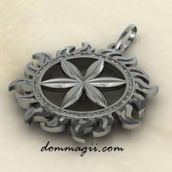 Колесо Перуна серебро