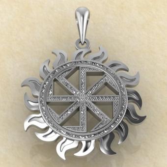 Коловрат из серебра