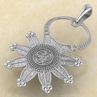 Оберег Колт серебро