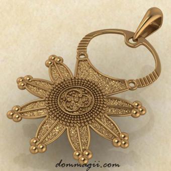 Колт из красного золота