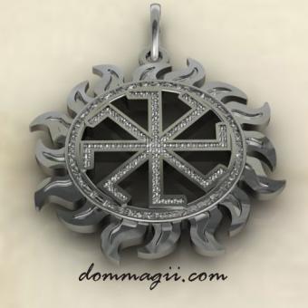 Колядник оберег серебро