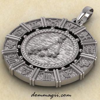 Козерог подвеска знак зодиака 25мм