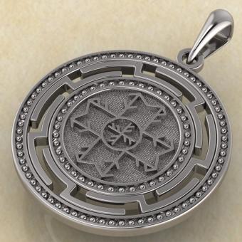 Крест богатства серебро