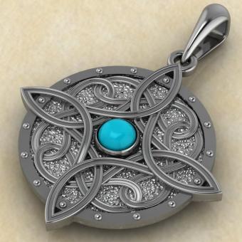 Кулон Мара с Skyrim серебро