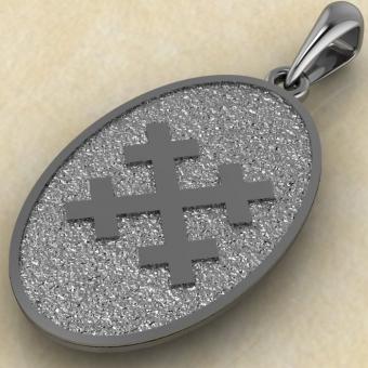 Славянский оберег богиня Марена из серебра