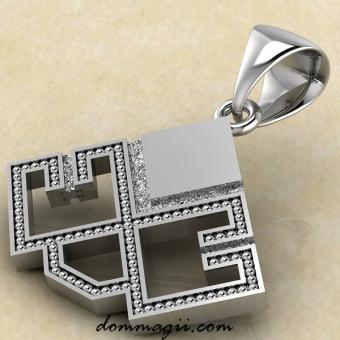 Славянский оберег Лельник из серебра