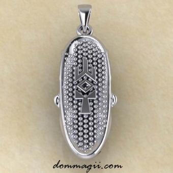 Бог Ярило серебро