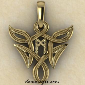 Манназ в бесконечной вязи золото