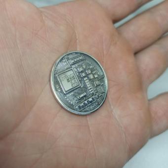 Биткоин из серебра