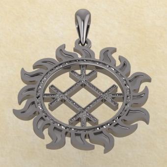 Оберег Целебник серебро