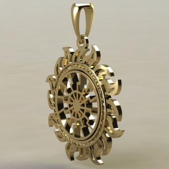 Черное солнце золото