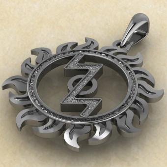 Додола подвеска купить из серебра