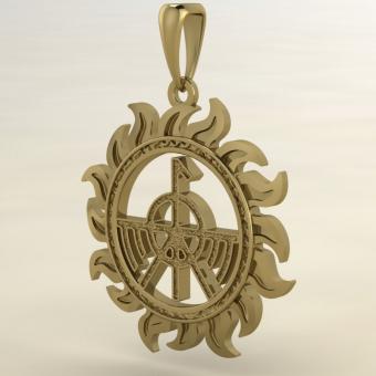 Огненный сокол золото