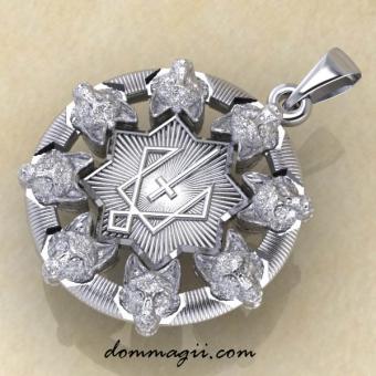 Оберег Руевит серебро