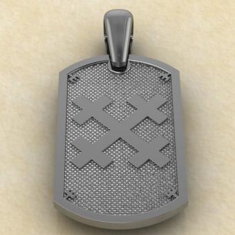 подвеска Оберег с символикой богини Мары серебро